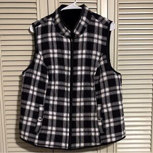 Women’s Plaid Winter Vest